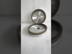 6'' ρητίνη σύνδεση 6A2 διαμαντένιο κύκλωμα κύπελλο για εργαλεία καρβιδίου άλεσης