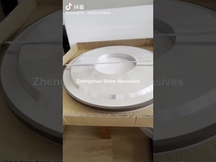 Το αλέθοντας χαρτοκιβώτιο χάλυβα ρόλων επιστρώματος ροδών HVOF διαμαντιών δεσμών 1A1 ρητίνης προσάρμοσε το πάχος