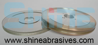 λείανση γυαλιού δεσμών μετάλλων 7 ίντσας γύρω από τον τροχό άλεσης διαμαντιών PE ροδών ακρών για το γυαλί