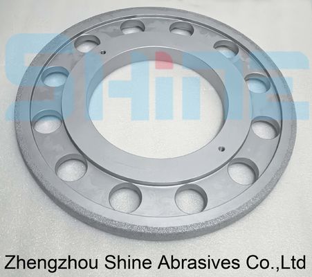 Τροχός διαμαντιού 600D με συγκόλληση για λείανση και ακόνισμα επιφανειών από χυτοσίδηρο