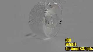 Προβολή ηλεκτρολυμένων τροχών CBN για Επίδειξη λείανσης και ακονίσματος μαχαιριών ξύλου HSS