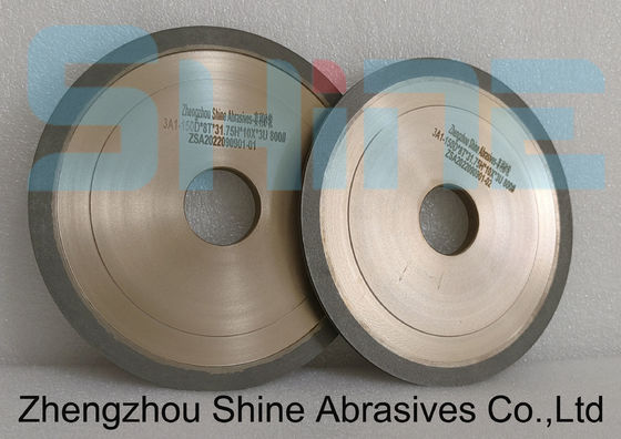 Λάμψη αποσβέσματος CNC γρίφτες διαμάντι Superabrasive Fluting 150mm
