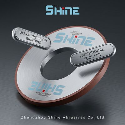 Στρογγυλή ρόδα διαμαντιών 1A1 για την ανώτερη δράση λείανσης