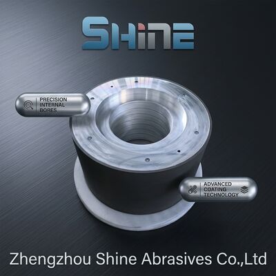 1Α1 Σίδηρος από ρητίνη Διαμάντι Χωρίς Κέντρο Τρίχωμα CBN Τρίχωμα