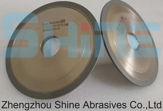 Τροχοί CNC διαμαντιού για το κόψιμο των κράματος βαλφραμίου βαλφραμίου κουαρτς