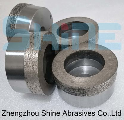 6Α2 80mm Χάλυβα δεσμός διαμαντένιο κύκλωμα φλιτζάνι για κεραμική ακατέργαστη άλεση