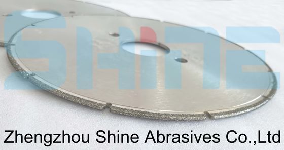 300 mm ηλεκτροπληρωμένος διαμαντένιος τροχός για άλεση και κοπή χυτοσιδήρου