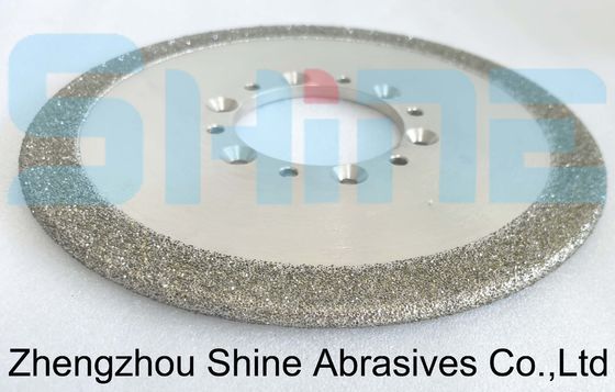 Ηλεκτρολυτικά επιχρωματισμένοι διαμαντένιοι τροχοί λείανσης από χυτοσίδηρο για επεξεργασία μετάλλων