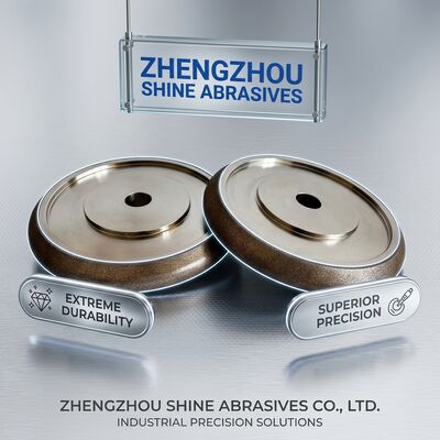 8 ιντσών 203mm Wm 10/30 Sharpener ηλεκτροπλασμένο CBN γρίφτης για την οξύτητα πριόνι ταινίας