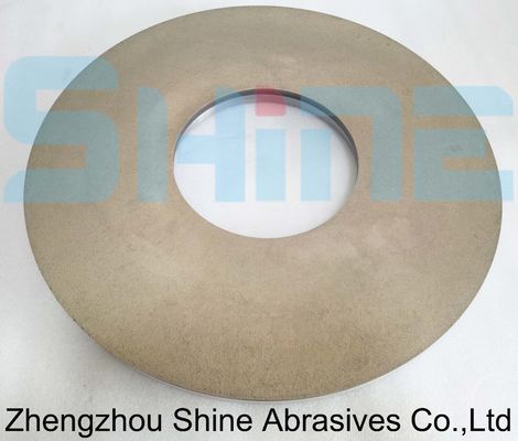 Δίσκος λείανσης μεταλλικής συγκόλλησης ODM OEM 400MM με πλήρη χείλος για γυάλινες χάντρες