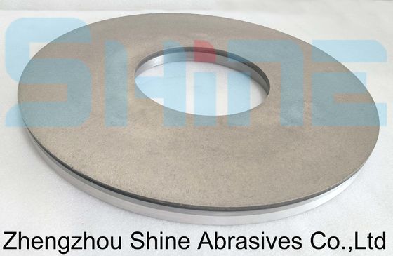 Δίσκος λείανσης μεταλλικής συγκόλλησης ODM OEM 400MM με πλήρη χείλος για γυάλινες χάντρες