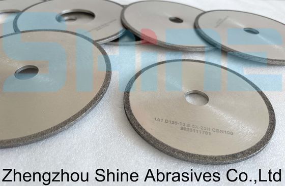 150 MM Ελκτροπεταρισμένα διαμαντένια συλλέκτες CBN για το καρβίδιο του βολφραμίνου