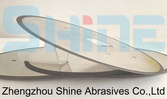 Ηλεκτροπληρωμένα τροχιά κοπής CBN 1A1R 250 mm για υλικά HSS