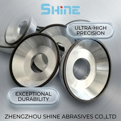 Τροχοί λείανσης διαμαντιού με ρητινώδη συνδετικό 12A2 σε σχήμα πιάτου, για λείανση