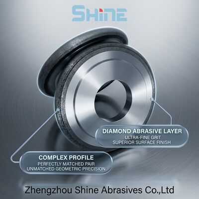 14FF1 Μεταλλικό Σύνδεσμο CBN Τρίχωμα για εργαλεία HSS από ανοξείδωτο χάλυβα