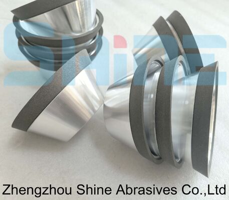 Τροχός λείανσης κυπέλλου διαμαντιού 11V9 με ρητινώδη συνδετικό για λείανση καρβιδίου PCD