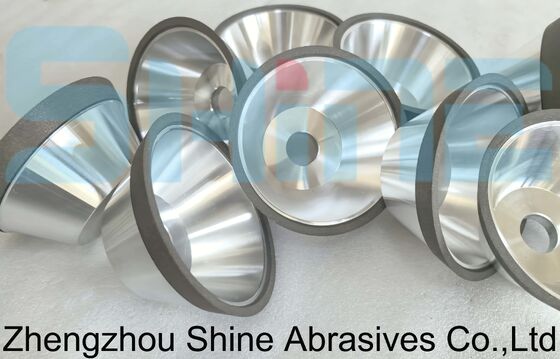 11V9 Υβριδικός Τροχός Τρίωσης Διαμαντιών CBN για την Απομάκρυνση και την Τρίχωση