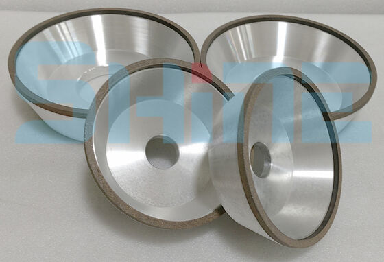 6A2 Ρητίνη Bond Diamond Cup Τροχός 100mm D151 Grit Glass Edge Grinding RoHS Compliant Manufacturing