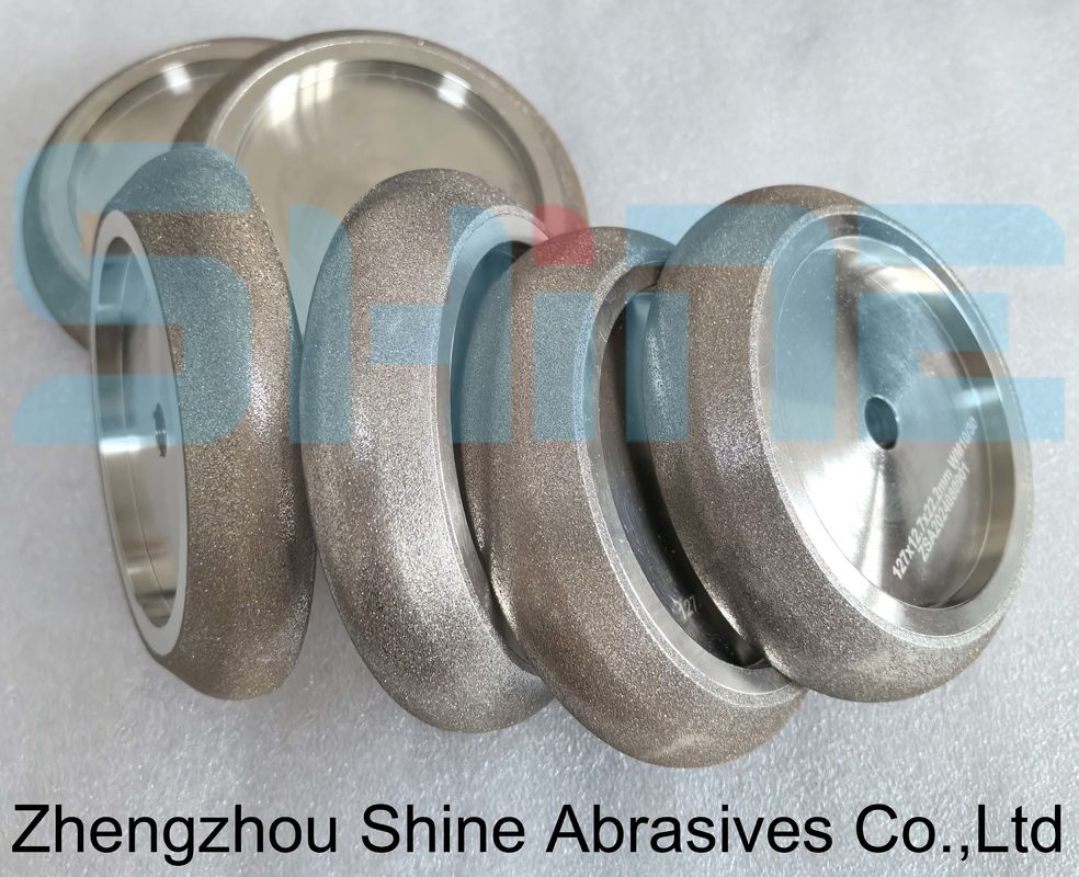 127mm ηλεκτροπληρωμένο γουρούνι CBN για την οξύτητα λεπίδας πριονιστήρα 10/30