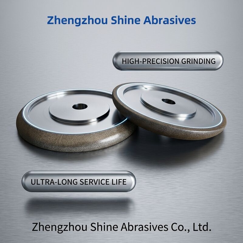 8 ιντσών 203mm Wm 10/30 Sharpener ηλεκτροπλασμένο CBN γρίφτης για την οξύτητα πριόνι ταινίας