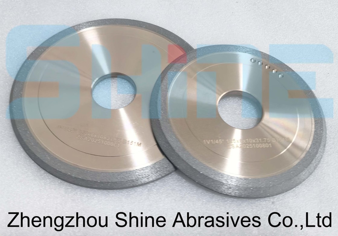 Υβριδικά ομόλογα CBN Δρόμους για καρβίδιο βολφραμίου και εργαλεία HSS Στρίψιμο