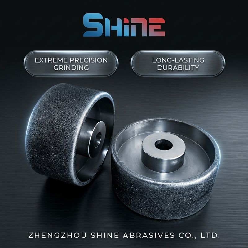 Ηλεκτροπεταλμένοι τροχοί CBN για την τριβή και την οξύτητα ξύλινων μαχαιριών HSS