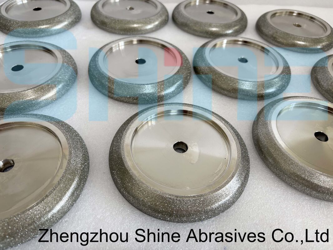 127mm 5 ιντσών ηλεκτροπλασμένο CBN Band Saw Sharpening Wheel Δοντιτικό προφίλ προσαρμοσμένο ανά σχέδιο λεπίδας