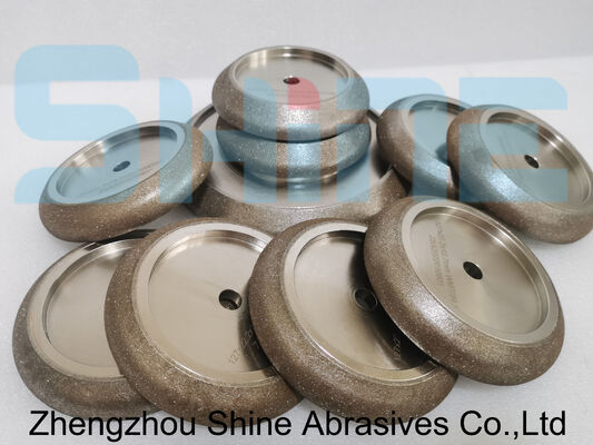 150mm 6 ιντσών ηλεκτροπλασμένο CBN Band Saw Sharpening Wheel Custom Made για το προφίλ δοντιού πριονιού